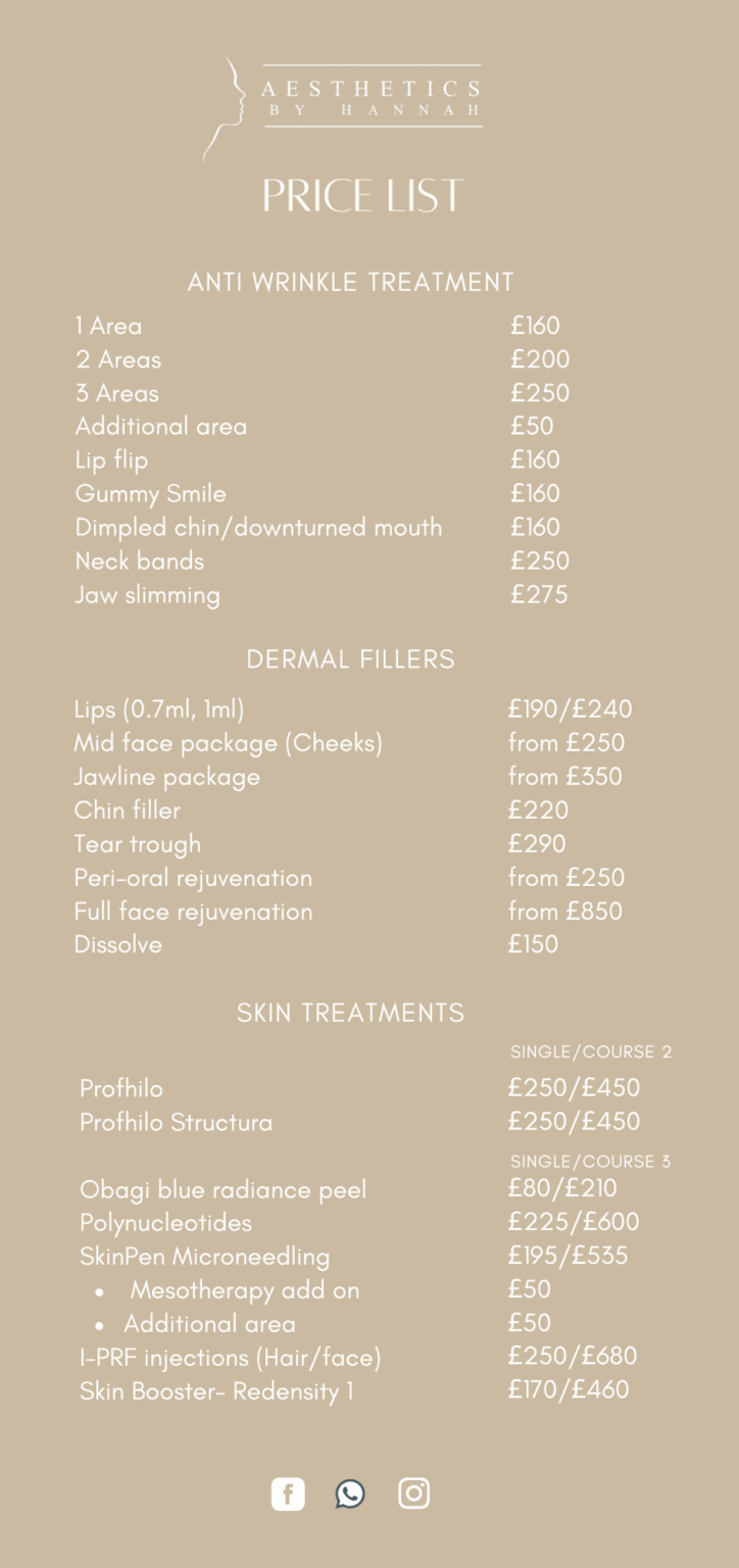 price list updated nov 25